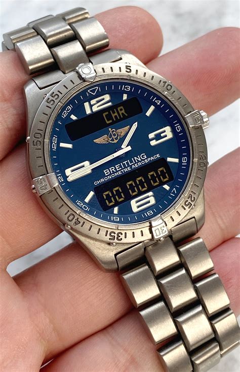 breitling aerospace schnell drehen|Old Breitling Aerospace .